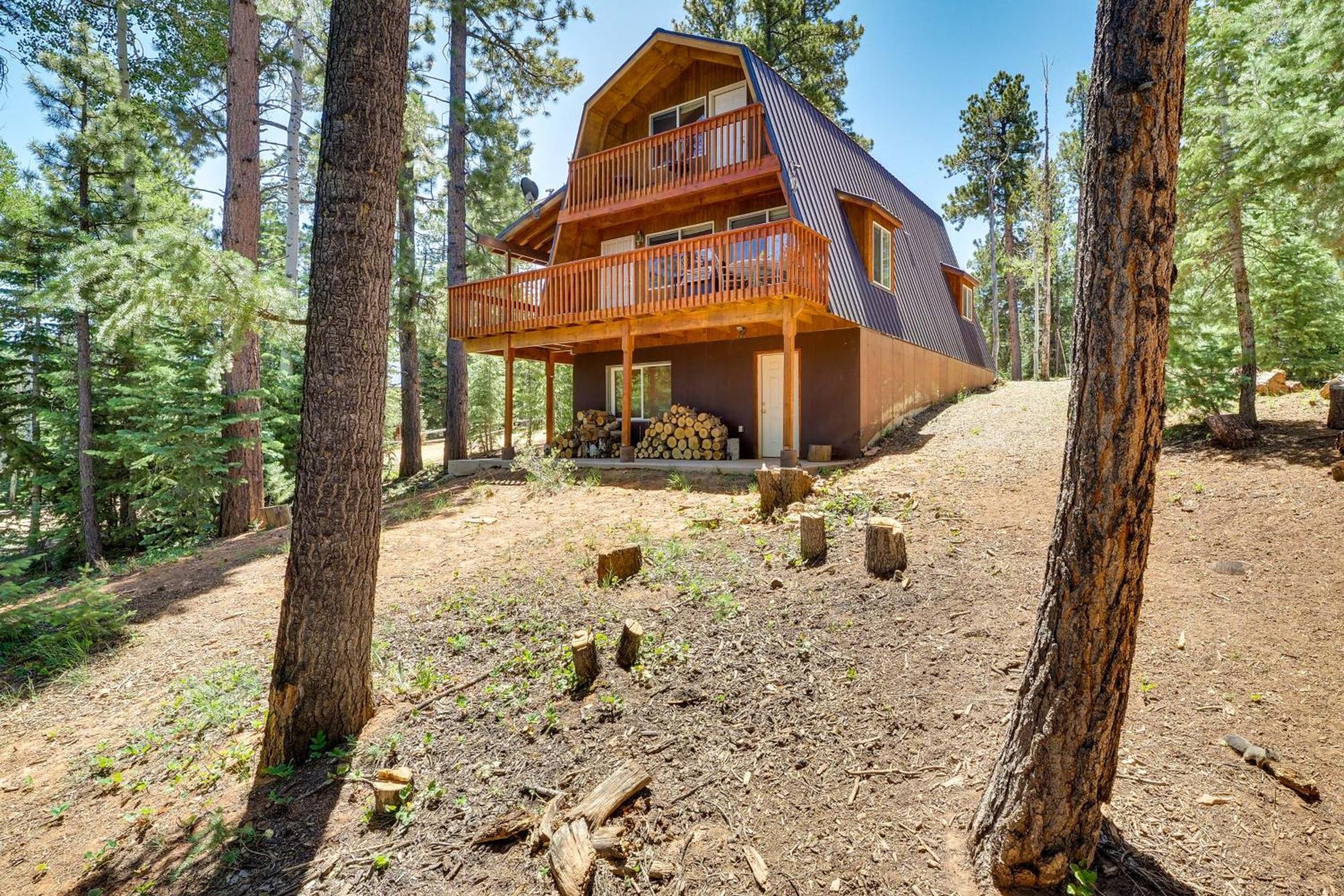 Scenic Duck Creek Escape 30 Mi To Brian Head Villa Duck Creek Village Exteriör bild